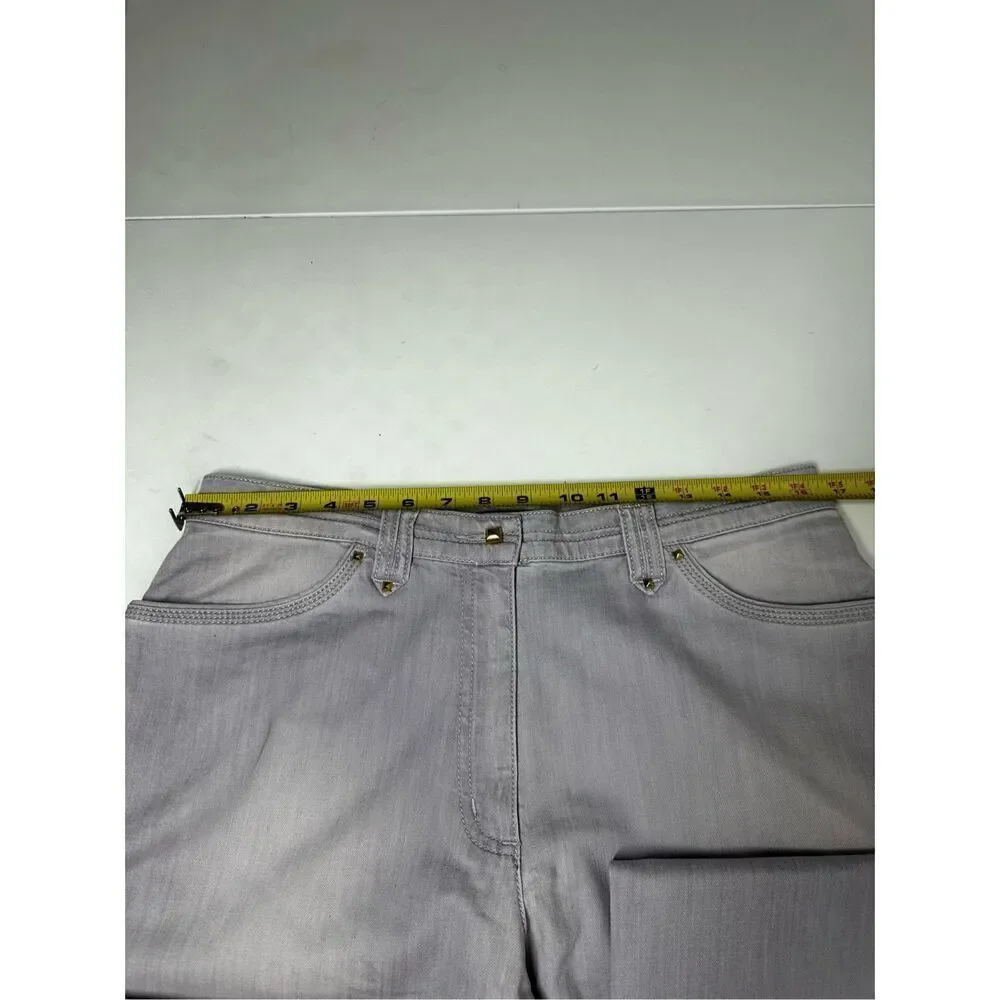 NWOT Marina RINALDI Blue Label Lavender Jeans Size L/19 EU See Description